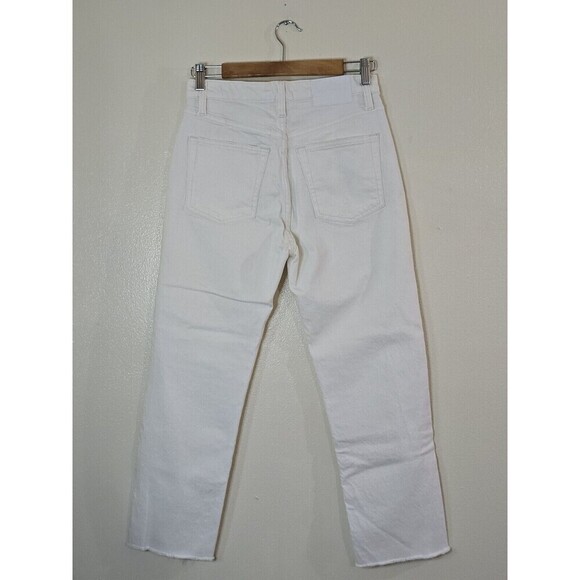 LUCKY BRAND 90's High Rise Loose Crop Jeans Size 26 Straight Leg Button Fly - Picture 5 of 12